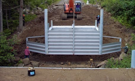 Bolt-A-Bin-bridge-abutment-being-assembled