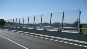 ACRYLITE-Soundstop-clear-bridge-mounted-noise-barrier