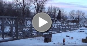 Modular Panel Bridge Cantilevered Launch, Berthierville, QC