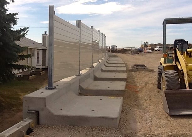 Mounted to Precast Panel Wall momentum slab cap