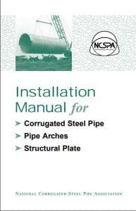 Installation Manual for Corrugated Steel Drainage Structures