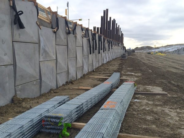 Grade Separation Bridge Abutments, MSE Retaining Walls, Bridge Abutments, Precast Panel Walls