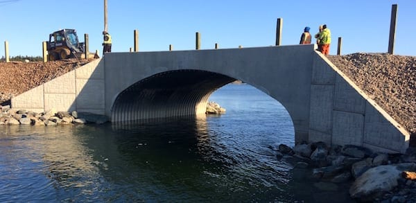 box culvert replacement, saltwater culvert, dur-a-span, culvert, culvert replacement, bridge culvert replacement