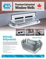AIL Premium Galvanized Window Wells Brochure