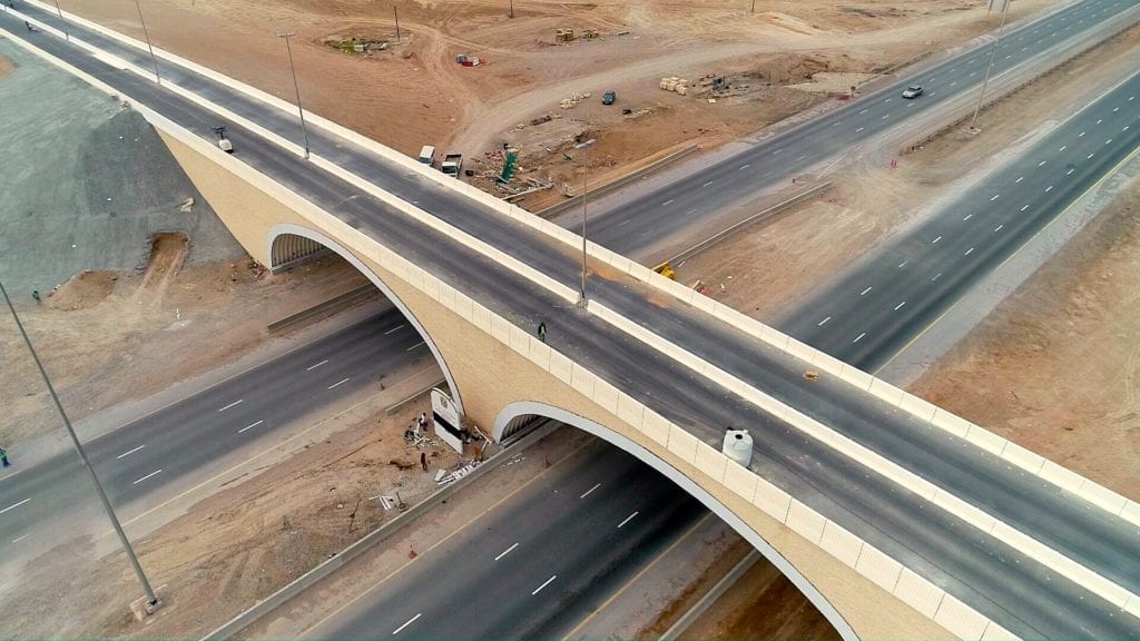 World’s largest metal buried bridge span can accommodate up to six lanes of traffic.