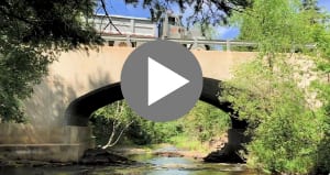 Super-Cor stream crossing at Porter Brook, NB