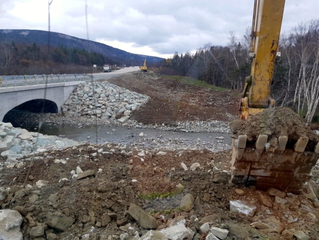 Wide-view-of- completed box culvert stream crossing