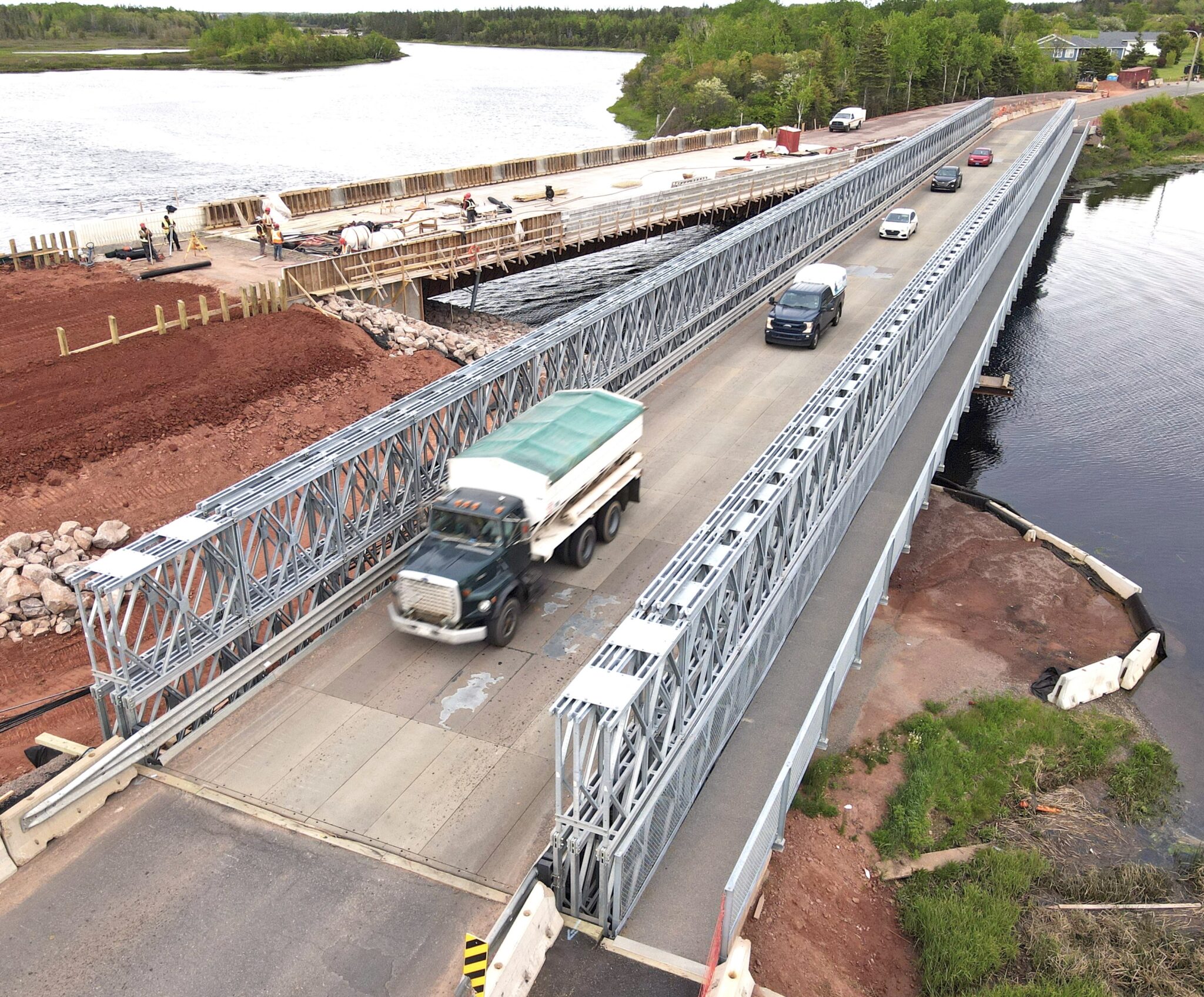 Second deployment of PEI’s Modular Bridge System serves as detour