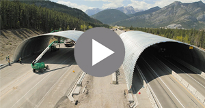 PROJECT UPDATE: Ultra-Cor wildlife overpass near Canmore, AB