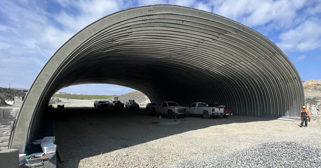Angled view of Ultra-Cor underpass at St. John’s, NL