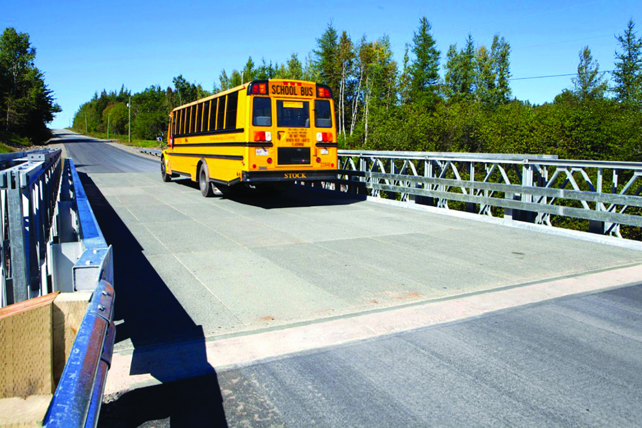 Algonquin Modular Bridge System Stream Crossing