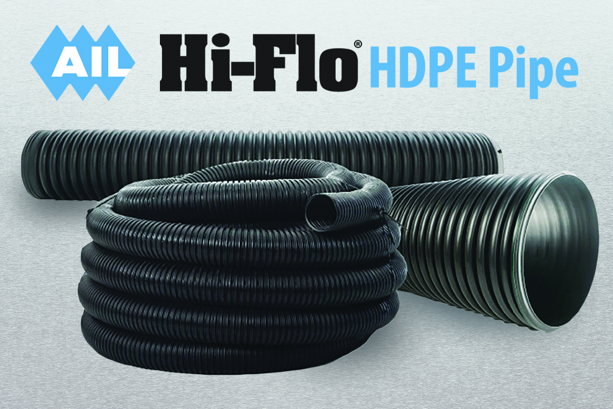 HDPE uno flex wall drainage pipe