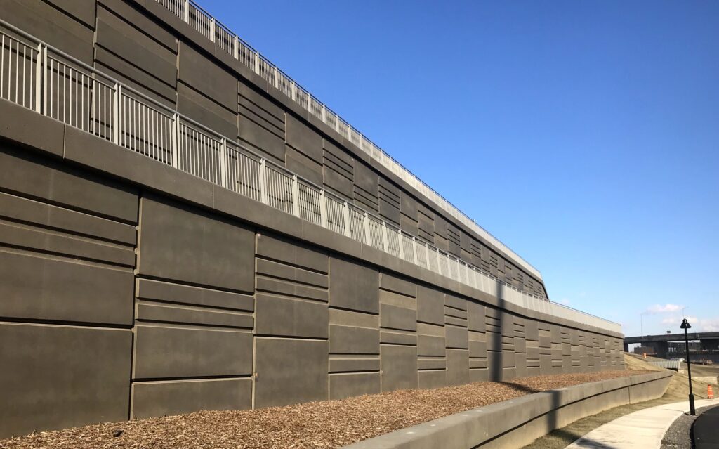 MSE Precast Panel Wall retaining wall