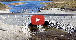 Twin Bolt-A-Plate Pipe Arch Culverts, Burgeo, NL